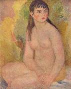 Pierre-Auguste Renoir Weiblicher Akt oil painting reproduction